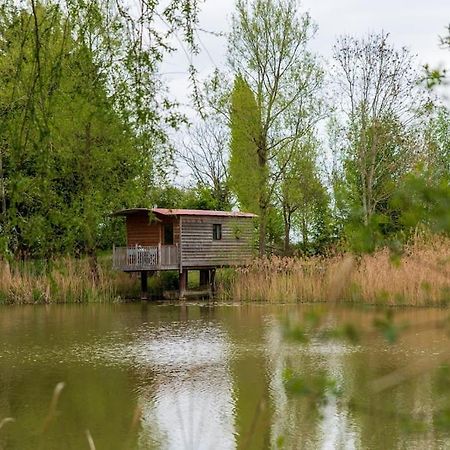 Vila Lakeside Cabin On Stilts- 'Kingfisher' Rous Lench Exteriér fotografie